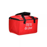 Hectarul - Geanta termoizolanta medie, 4 culori, pentru plaja, drumetie sau depozitare bauturi rosie